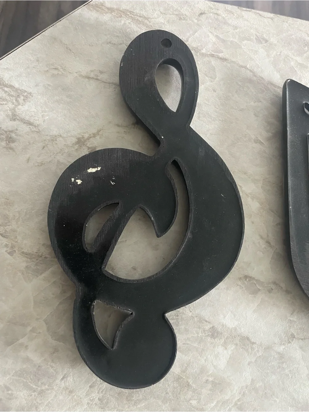 Black Musical Note Wall Decor Set - Home Wall Art